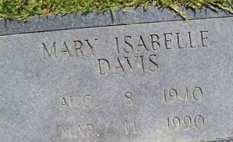 Mary Isabelle Davis Mary Isabelle Davis