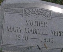 Mary Isabelle Kerr Mary Isabelle Kerr