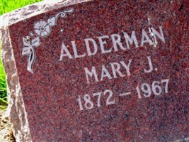 Mary J. Alderman Mary J. Alderman