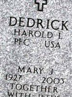Mary J Dedrick Mary J Dedrick