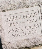 Mary J. Emery Mary J. Emery