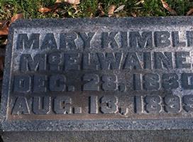 Mary J. Kimble McElwaine