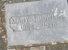 Mary J Rowley