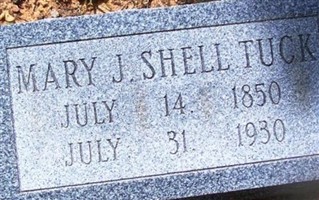 Mary J. Shell Tuck Mary J. Shell Tuck