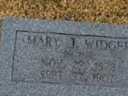 Mary J Tripp Widger