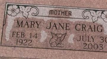 Mary Jane Craig