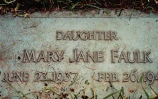Mary Jane Faulk Mary Jane Faulk