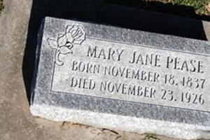 Mary Jane Galloway Pease