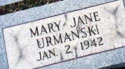 Mary Jane Gibson Urmanski
