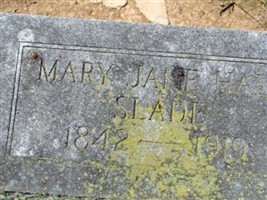 Mary Jane Hall Slade Mary Jane Hall Slade