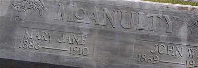 Mary Jane McAnulty Mary Jane McAnulty
