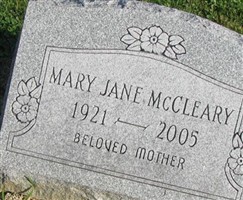 Mary Jane Mccleary