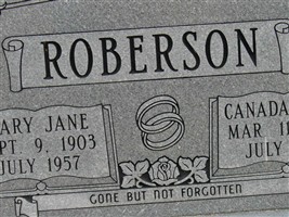 Mary Jane Medlin Roberson Mary Jane Medlin Roberson