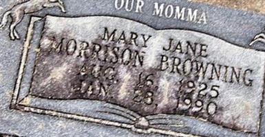 Mary Jane Morrison Browning