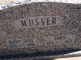 Mary Jane Musser Mary Jane Musser