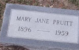 Mary Jane Pruitt