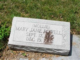 Mary Jane ROWELL Mary Jane ROWELL