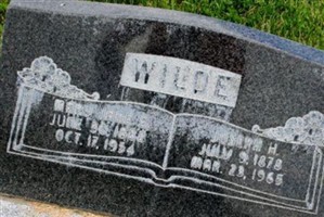Mary Jane Sawley Wilde