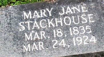 Mary Jane Stackhouse Mary Jane Stackhouse