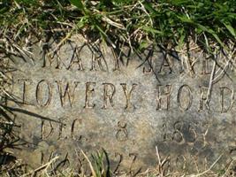 Mary Jane Towry/Towery Hord