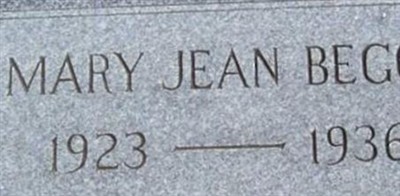 Mary Jean Beggs Mary Jean Beggs