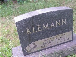 Mary Jeanette Rayle Klemann Mary Jeanette Rayle Klemann