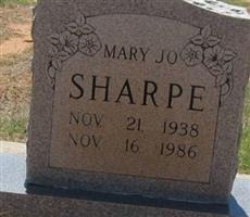Mary Jo Sharpe