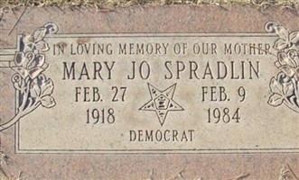 Mary Jo Spradlin Mary Jo Spradlin