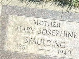 Mary Josephine Whearty Spaulding