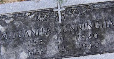Mary Juanita Cunningham Mary Juanita Cunningham