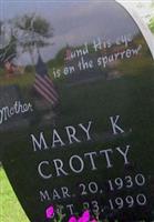 Mary K Crotty