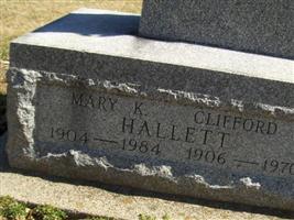 Mary Katherine Truax Hallett