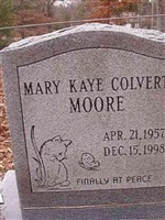 Mary Kaye Colvert Moore Mary Kaye Colvert Moore