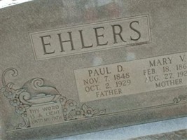 Mary K. V. Stahl Ehlers