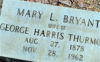 Mary L Bryant Thurmond