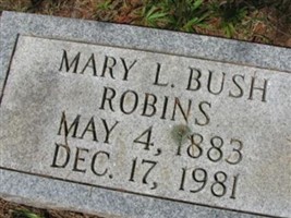 Mary L. Bush Robins Mary L. Bush Robins