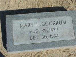 Mary L Cockrum