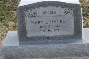 Mary L. Hacker Mary L. Hacker