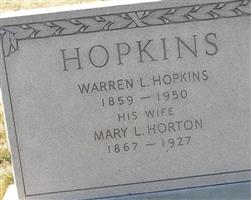 Mary L. Horton Hopkins