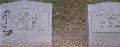 Mary L. Jenkins Ewing Mary L. Jenkins Ewing