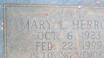 Mary L "May E" Herron