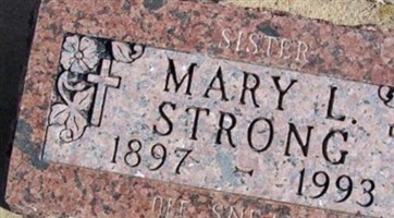 Mary L. Sneary Strong Mary L. Sneary Strong