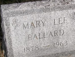 Mary Lee Ballard Mary Lee Ballard