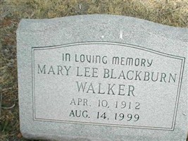 Mary Lee Blackburn Walker