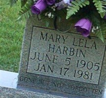 Mary Lela Harbin Mary Lela Harbin
