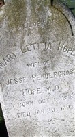 Mary Letitia Hope Mary Letitia Hope