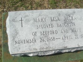 Mary Lisa Jacka Mary Lisa Jacka