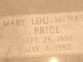 Mary Lou McNatt Price Mary Lou McNatt Price