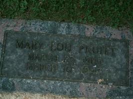 Mary Lou Pruitt Mary Lou Pruitt