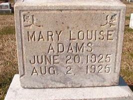 Mary Louise Adams